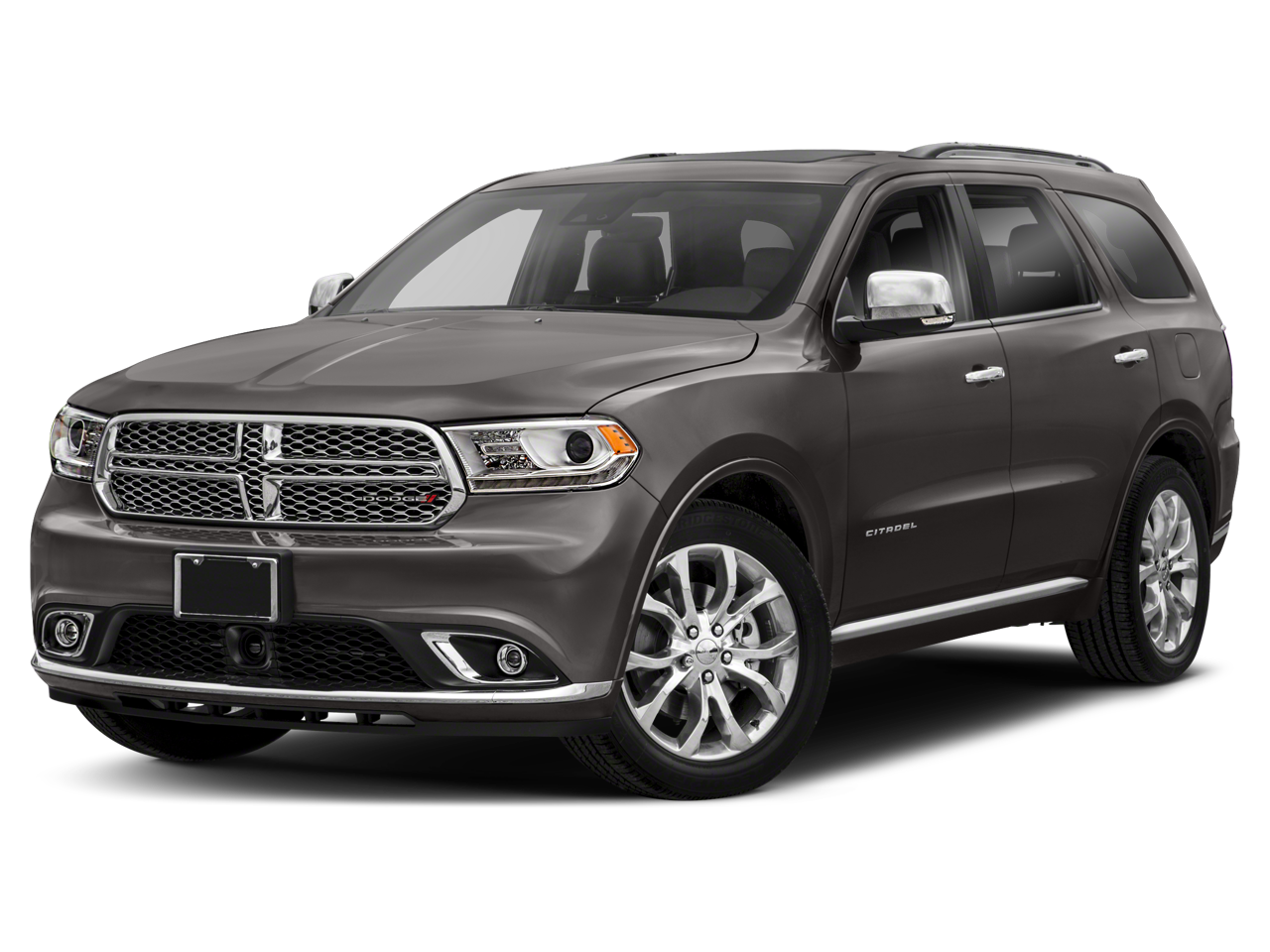 2020 Dodge Durango GT in Black Clearcoat — front three-quarter view