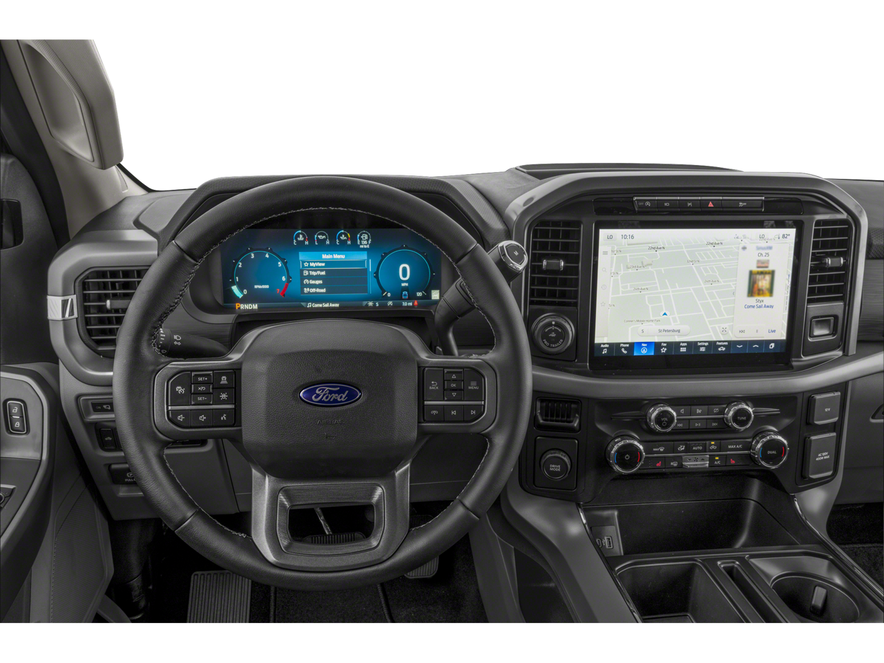 2025 Ford F-150 — interior view