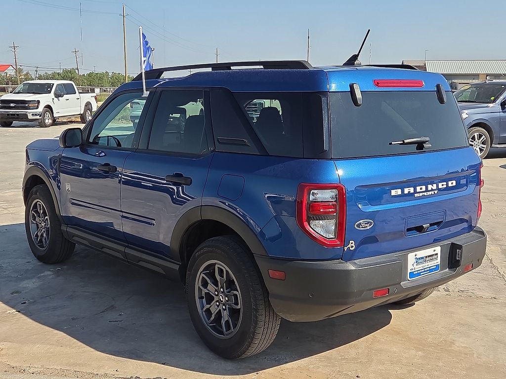 2023 Ford Bronco Sport — rear three-quarter view