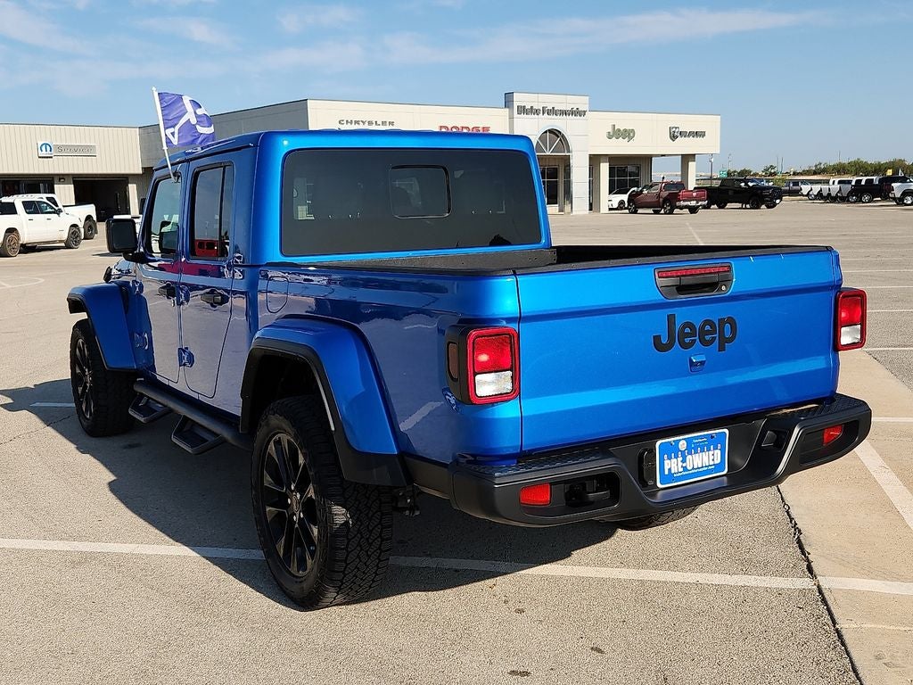 2024 Jeep Gladiator — rear three-quarter view
