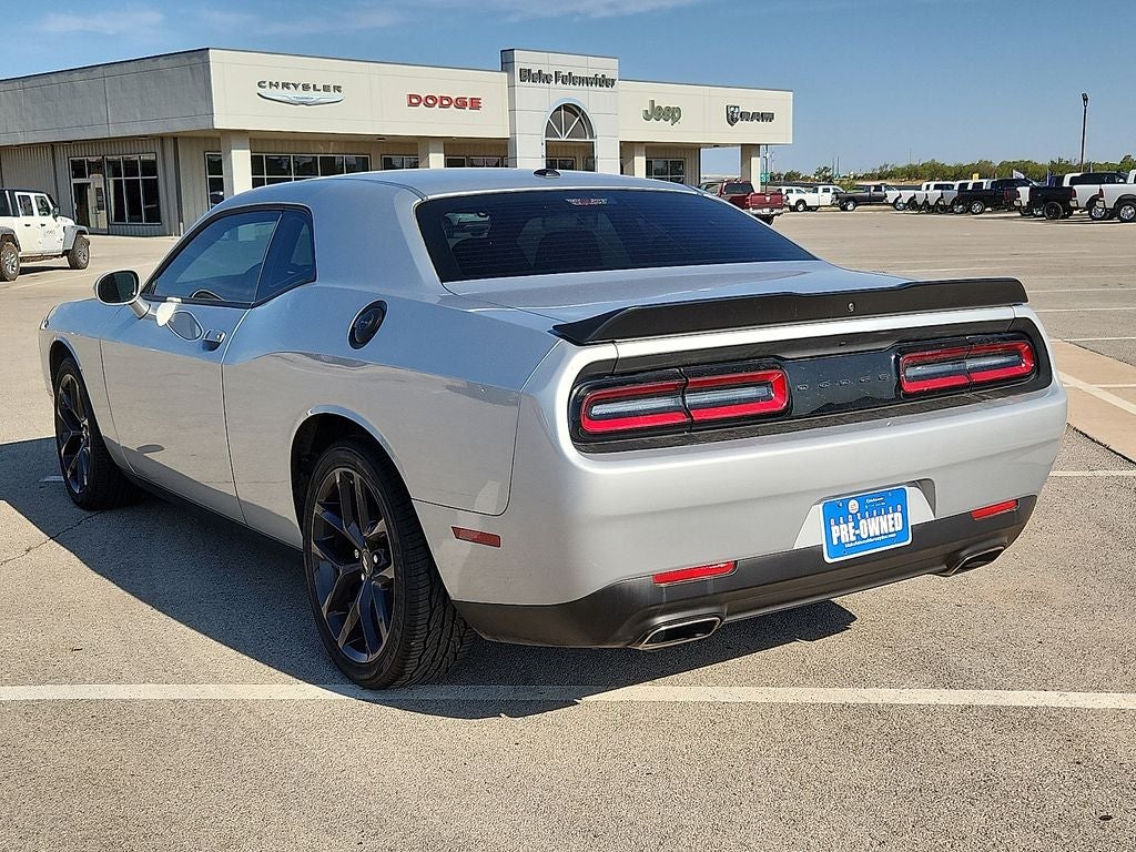 2023 Dodge Challenger — rear three-quarter view