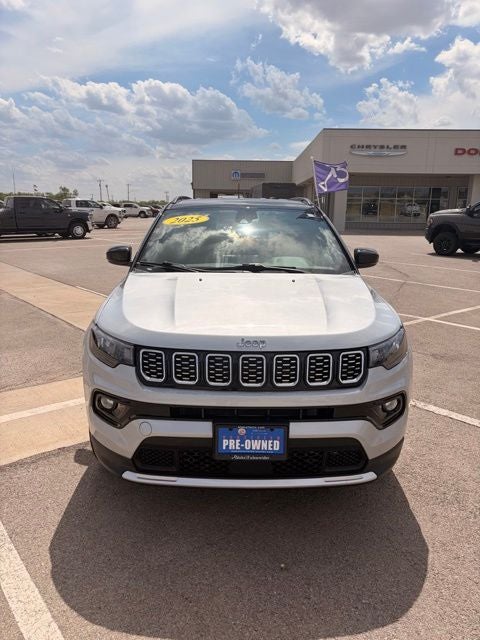 2025 Jeep Compass — rear three-quarter view