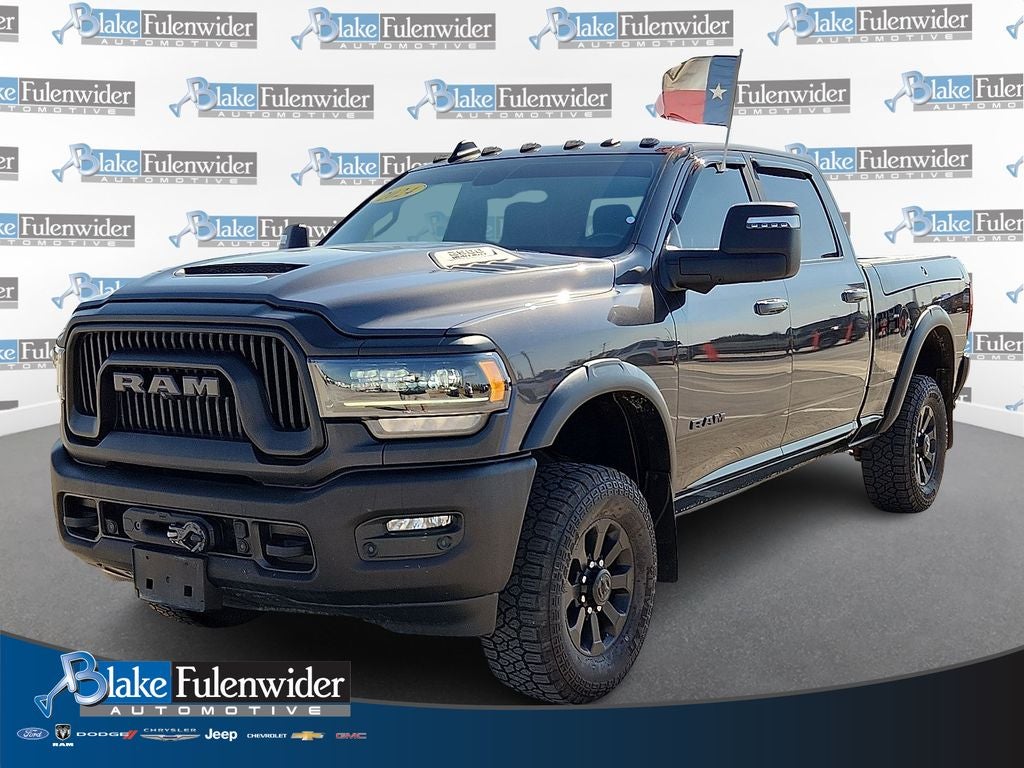 2024 RAM 2500 Power Wagon in Granite Crystal Metallic Clearcoat — front three-quarter view