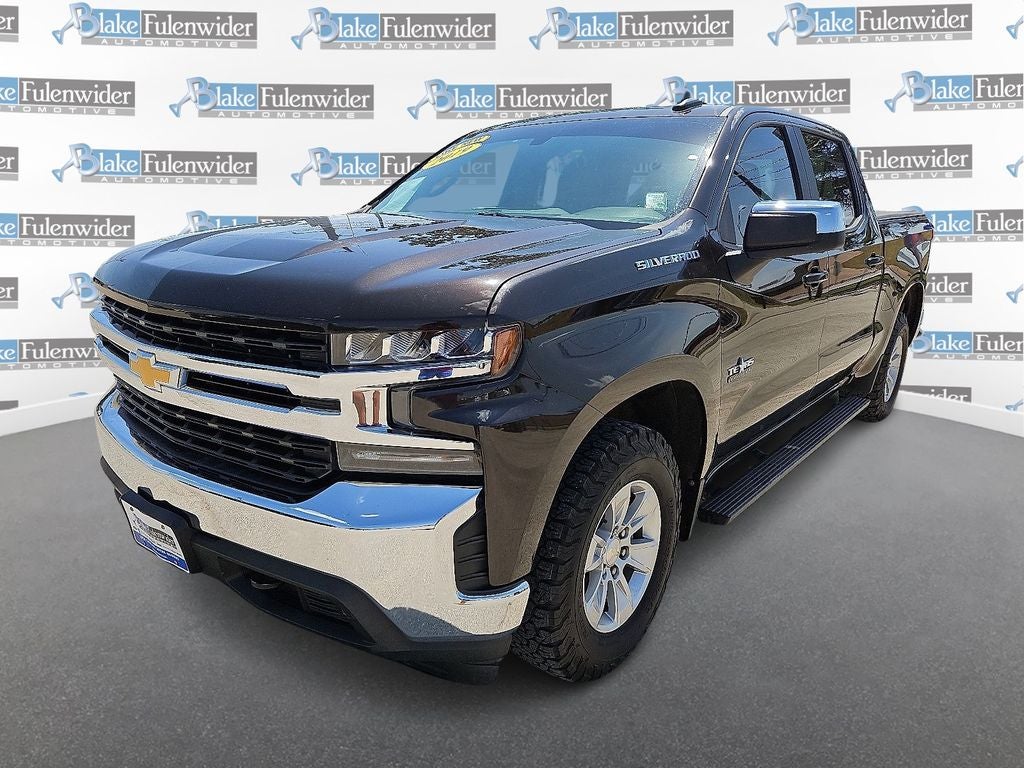 2019 Chevrolet Silverado 1500 LT Texas Edition in Havana Brown Metallic — front three-quarter view