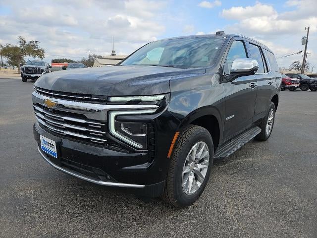 2026 Chevrolet Tahoe Premier in Black — front three-quarter view