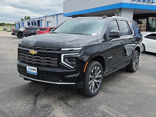 2026 Chevrolet Tahoe High Country in Black — front three-quarter view