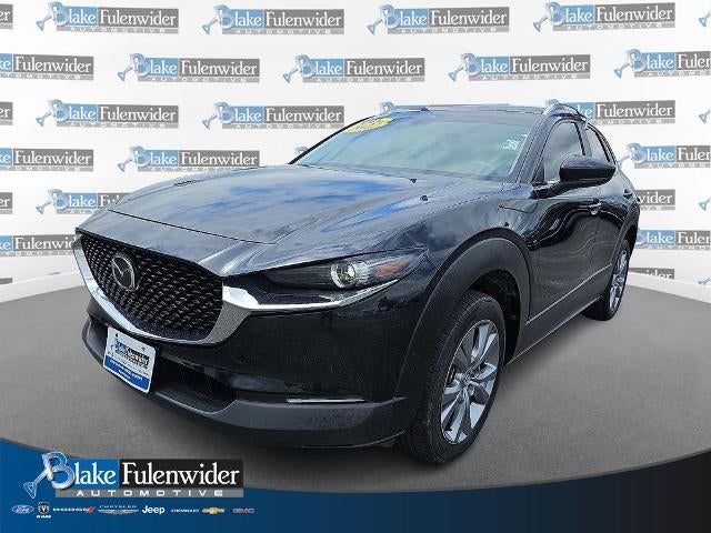 2022 Mazda Mazda CX-30 2.5 S Preferred Package in Black — front three-quarter view